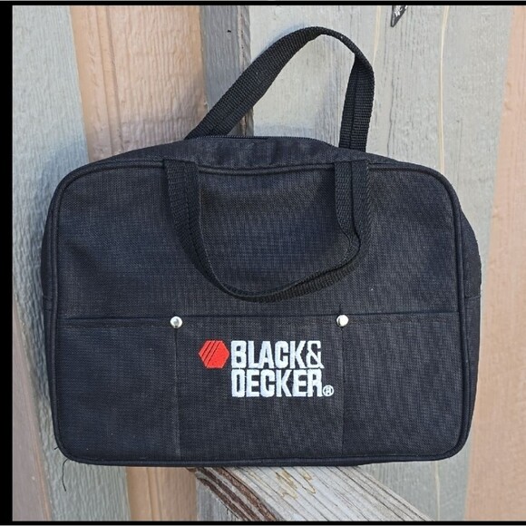 Black & Decker Empty Black Tool Bag 12 inch 🎁 Gift Idea - Picture 1 of 13
